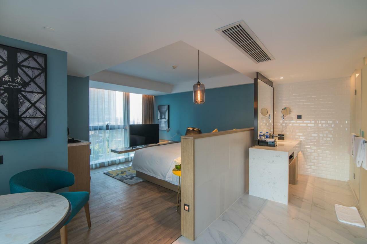 Auraya By Suning Nanjing Hexi Hotell Shangxinhe Eksteriør bilde