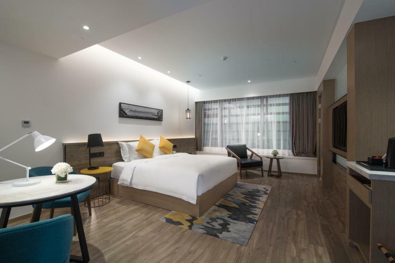 Auraya By Suning Nanjing Hexi Hotell Shangxinhe Eksteriør bilde