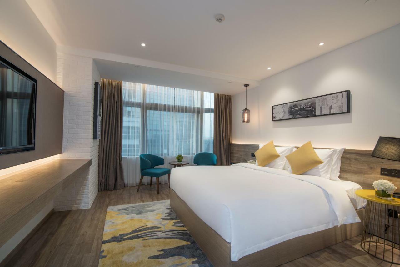 Auraya By Suning Nanjing Hexi Hotell Shangxinhe Eksteriør bilde