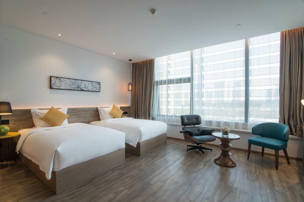 Auraya By Suning Nanjing Hexi Hotell Shangxinhe Eksteriør bilde