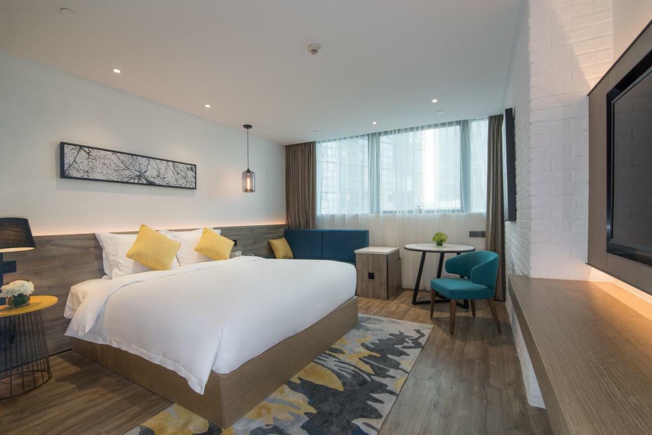 Auraya By Suning Nanjing Hexi Hotell Shangxinhe Eksteriør bilde