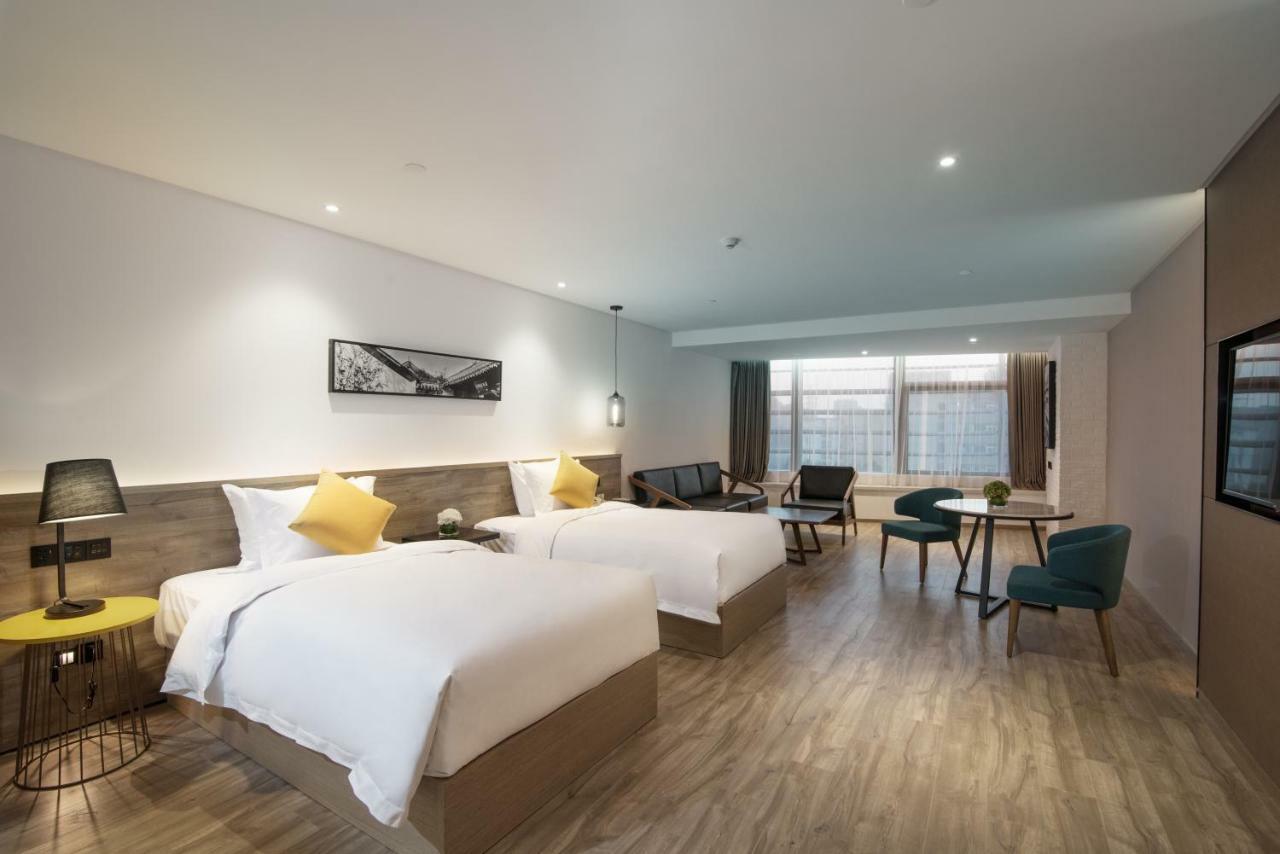 Auraya By Suning Nanjing Hexi Hotell Shangxinhe Eksteriør bilde